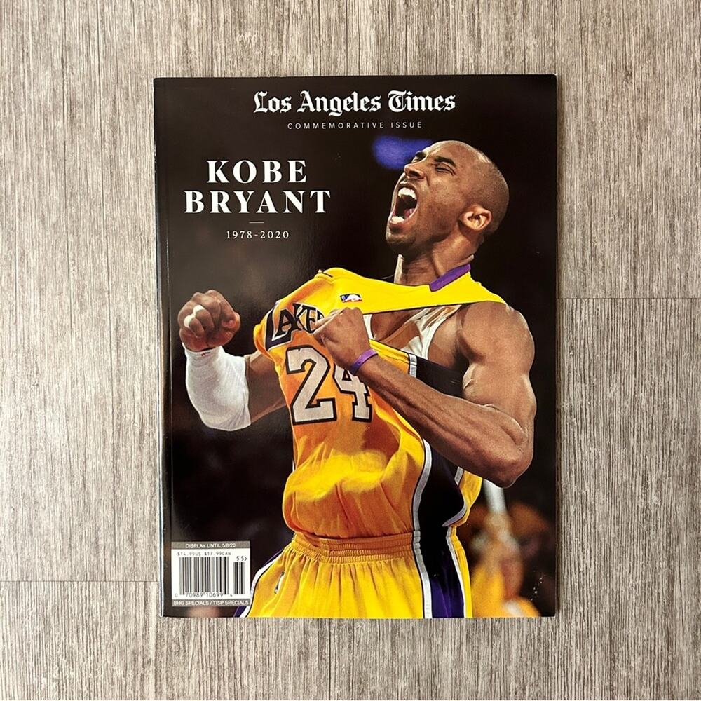 Los Angeles Times Kobe Bryant Commemorative Magazine Issue Lakers Basketball